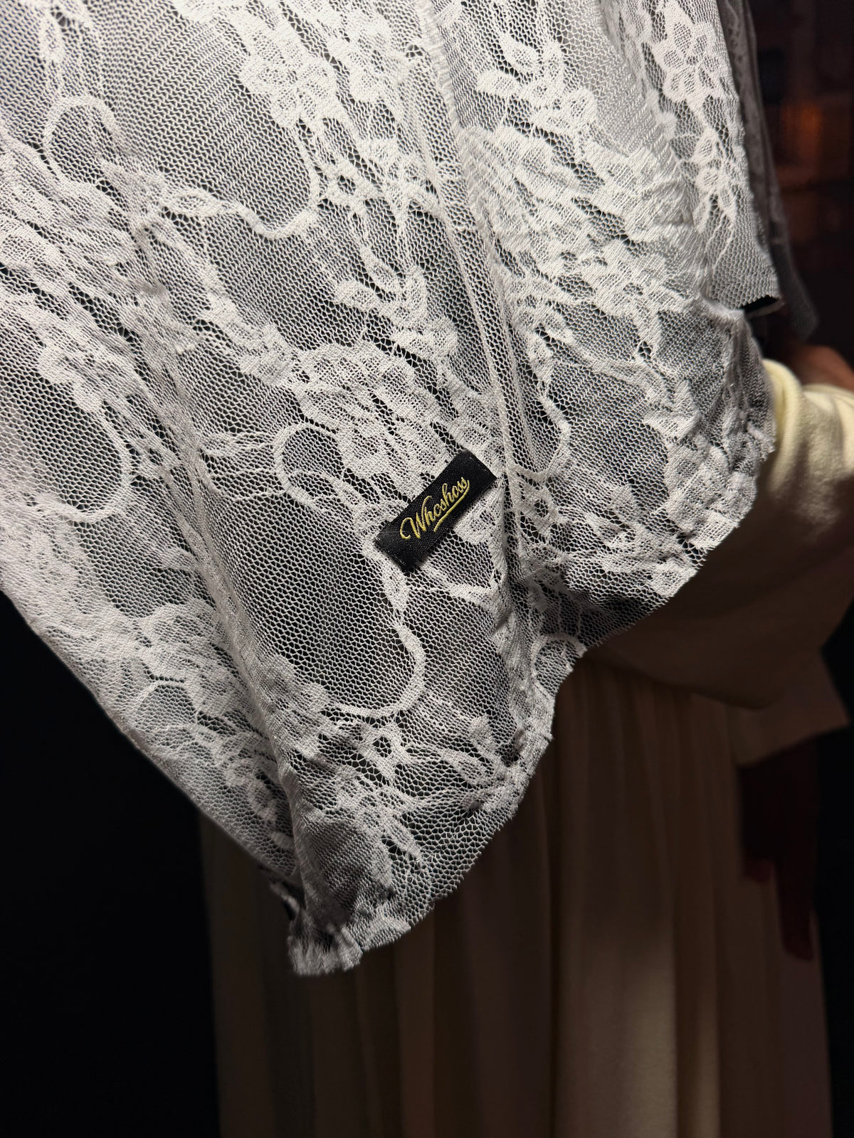 In stock Ivory Shadow lace